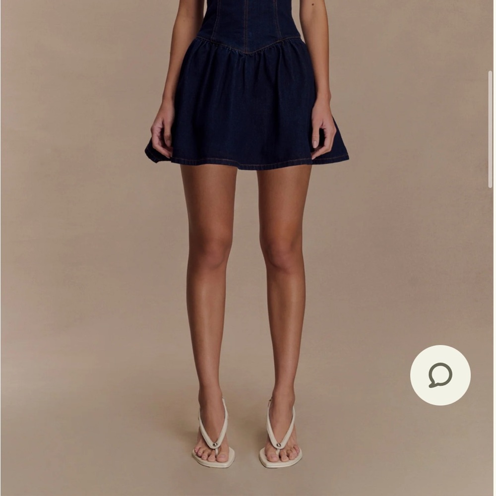 Meshki Cheyenne scallop mini dress - Picture 5 of 8